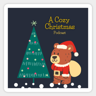 Cozy Christmas Alternate Logo Magnet